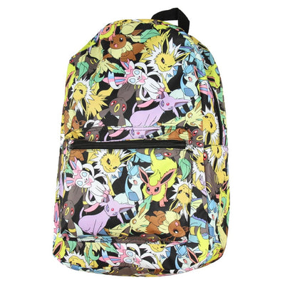 Pokémon Eevee Evolution Toss Print Sublimated Backpack - Build Your Own Best Furry Friend