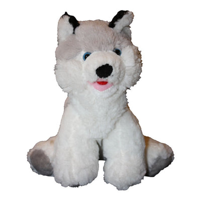 Stuffed Animals Plush Toy - “Snowshoe” the Husky 8” - Build Your Own Best Furry Friend