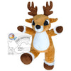 Stuffed Animals Plush Toy - “Ed” the Reindeer 16” - Build Your Own Best Furry Friend