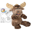 Stuffed Animals Plush Toy - “Melvin” the Moose 8” - Build Your Own Best Furry Friend