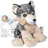 Stuffed Animals Plush Toy - “Timber” the Wolf 8” - Build Your Own Best Furry Friend