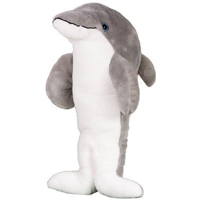 Stuffed Animals Plush Toy - “Bubbles” the Dolphin 8” - Build Your Own Best Furry Friend