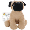 Stuffed Animals Plush Toy - “Pugsley” the Pug 16” - Build Your Own Best Furry Friend