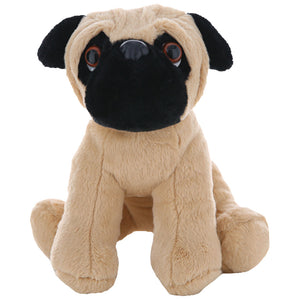 Stuffed Animals Plush Toy - “Pugsley” the Pug 8” - Build Your Own Best Furry Friend