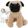 Stuffed Animals Plush Toy - “Pugsley” the Pug 8” - Build Your Own Best Furry Friend