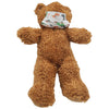 Stuffed Animals Plush Toy and Face Mask Bundle - “Caramel” the Bear 16” and Toy Mask “Dinos”