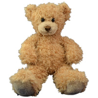 Stuffed Animals Plush Toy and Face Mask Bundle - “Butterscotch” the Bear 16” and Toy Mask “Jungle”