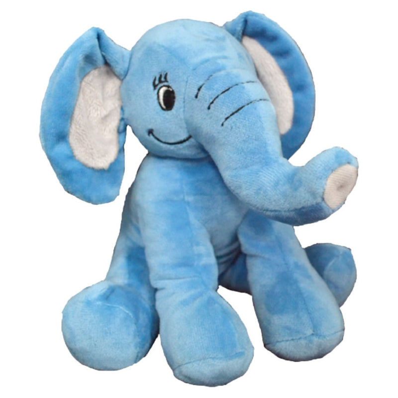 Stuffed Animals Plush Toy - “Elmer” the Blue Elephant 8” | Build