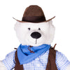 Stuffed Animals Plush Toy Outfit – Cowboy Outfit 8” - Build Your Own Best Furry Friend