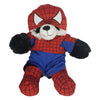 Stuffed Animals Plush Toy Outfit – Spidey Teddy Costume 8” - Build Your Own Best Furry Friend