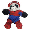 Stuffed Animals Plush Toy Outfit – Spidey Teddy Costume 8” - Build Your Own Best Furry Friend