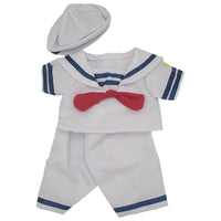 Stuffed Animals Plush Toy Outfit – Sailor Boy Outfit 16” - Build Your Own Best Furry Friend