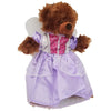 Stuffed Animals Plush Toy Outfit – Purple “Cinderella” Dress w/Wings 8” - Build Your Own Best Furry Friend