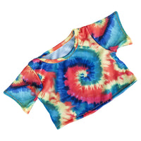 Stuffed Animals Plush Toy Outfit – Tie Dye T-Shirt 16”