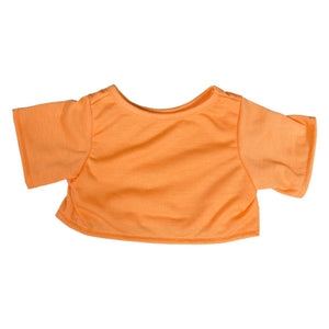 Stuffed Animals Plush Toy Outfit – Orange T-Shirt 16”