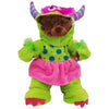 Stuffed Animals Plush Toy Outfit – Girlie Monster Costume 8” - Build Your Own Best Furry Friend