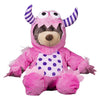 Stuffed Animals Plush Toy Outfit – Pink Monster Suit 16” - Build Your Own Best Furry Friend