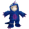 Stuffed Animals Plush Toy Outfit – Blue/Purple Monster Suit 8” - Build Your Own Best Furry Friend