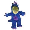 Stuffed Animals Plush Toy Outfit – Blue/Purple Monster Suit 8” - Build Your Own Best Furry Friend