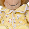 Stuffed Animals Plush Toy Outfit – Yellow Chicken Jammies w/Slippers PJs 16” - Build Your Own Best Furry Friend