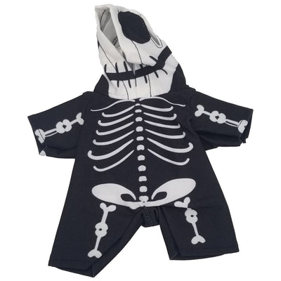 Stuffed Animals Plush Toy Outfit – Skeleton Costume 16” - Build Your Own Best Furry Friend