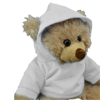 Stuffed Animals Plush Toy Outfit – White Hoodie Tee 16”