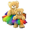 Stuffed Animals Plush Toy Outfit – Rainbow Tutu 8” - Build Your Own Best Furry Friend