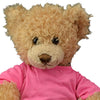 Stuffed Animals Plush Toy Outfit – Bright Pink T-Shirt 8” - Build Your Own Best Furry Friend