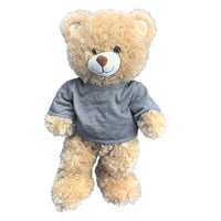 Stuffed Animals Plush Toy Outfit – Grey T-Shirt 16”