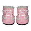 Stuffed Animals Plush Toy Outfit (Footwear) – Pink Furry Boots 16” - Build Your Own Best Furry Friend